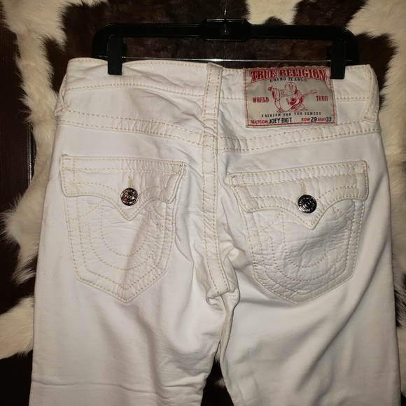 MENS TRUE RELIGION JEANS JOEY BIG T SIZE 29X33 - Picture 8 of 9